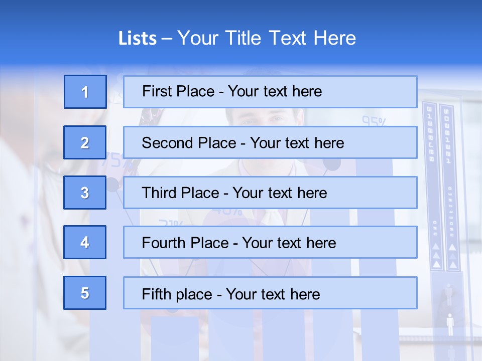 Meeting Futuristic Smiling PowerPoint Template