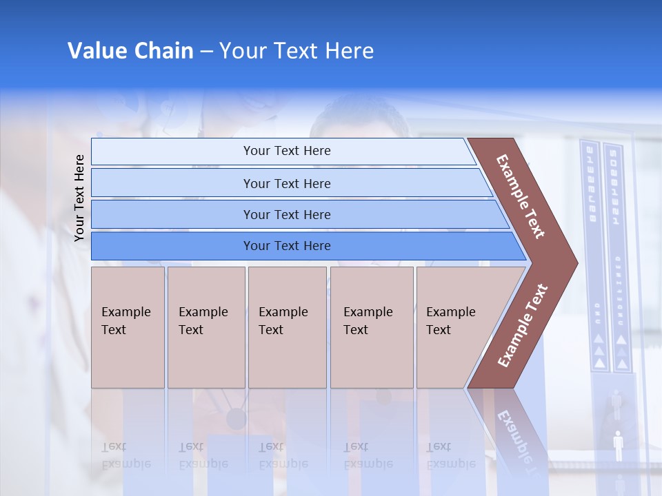Meeting Futuristic Smiling PowerPoint Template