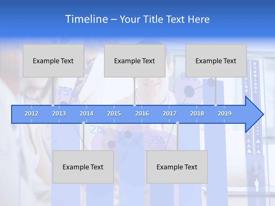 Meeting Futuristic Smiling PowerPoint Template