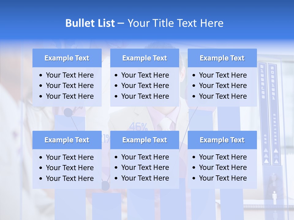 Meeting Futuristic Smiling PowerPoint Template