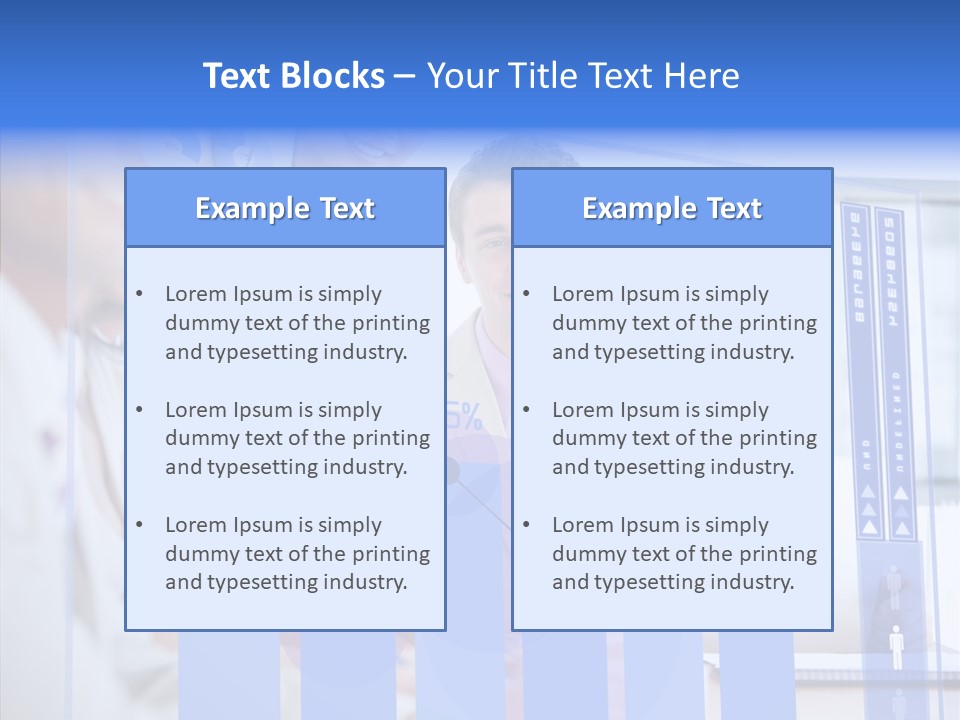 Meeting Futuristic Smiling PowerPoint Template