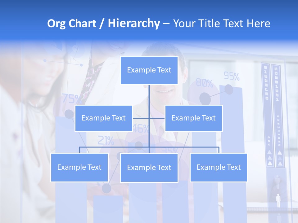 Meeting Futuristic Smiling PowerPoint Template