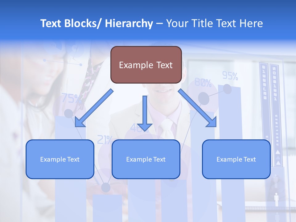Meeting Futuristic Smiling PowerPoint Template