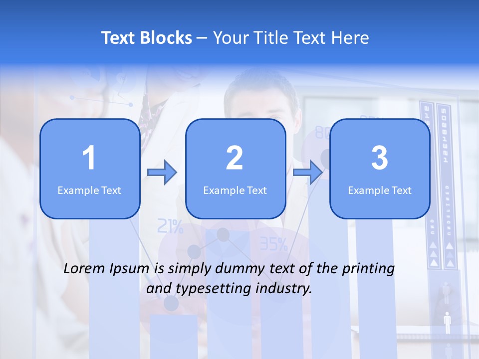 Meeting Futuristic Smiling PowerPoint Template
