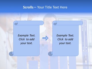 Meeting Futuristic Smiling PowerPoint Template