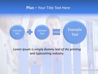 Meeting Futuristic Smiling PowerPoint Template