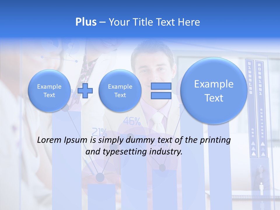 Meeting Futuristic Smiling PowerPoint Template