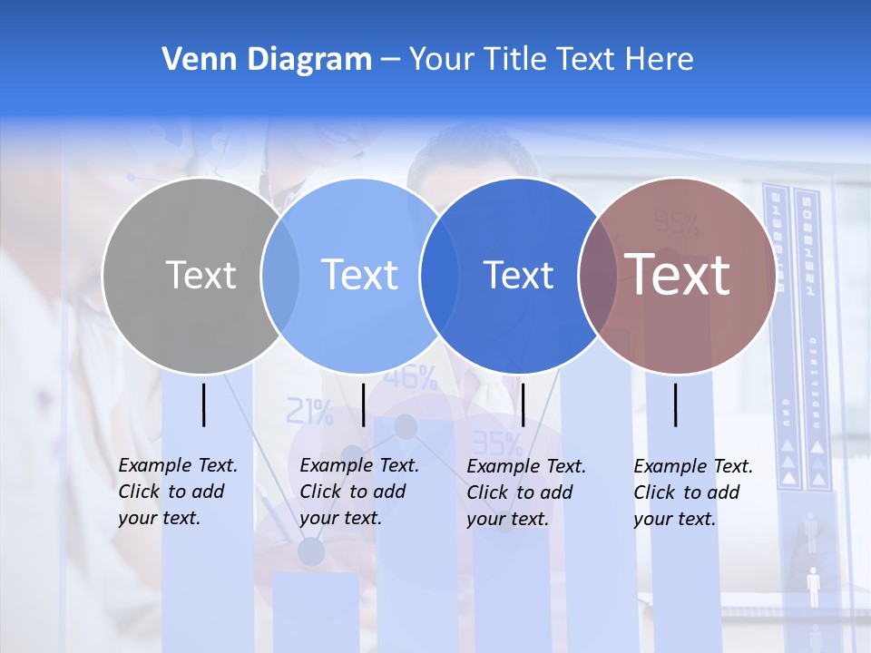 Meeting Futuristic Smiling PowerPoint Template
