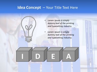 Meeting Futuristic Smiling PowerPoint Template