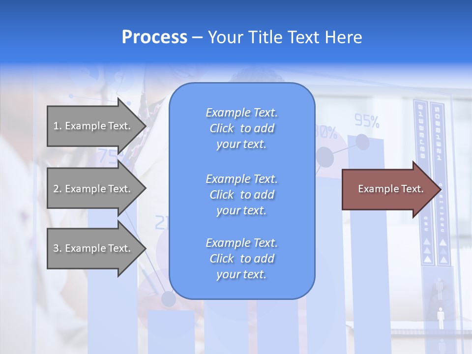 Meeting Futuristic Smiling PowerPoint Template