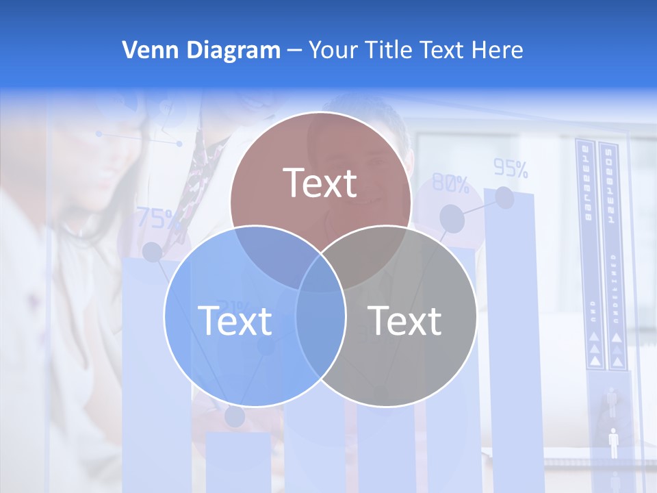 Meeting Futuristic Smiling PowerPoint Template