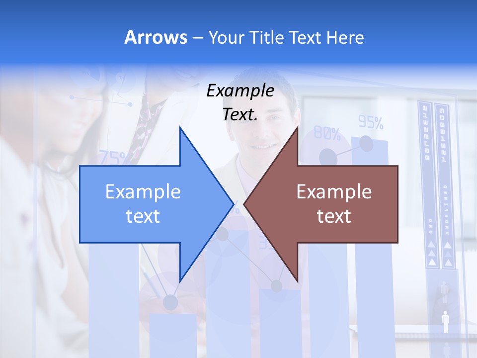 Meeting Futuristic Smiling PowerPoint Template