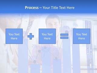 Meeting Futuristic Smiling PowerPoint Template