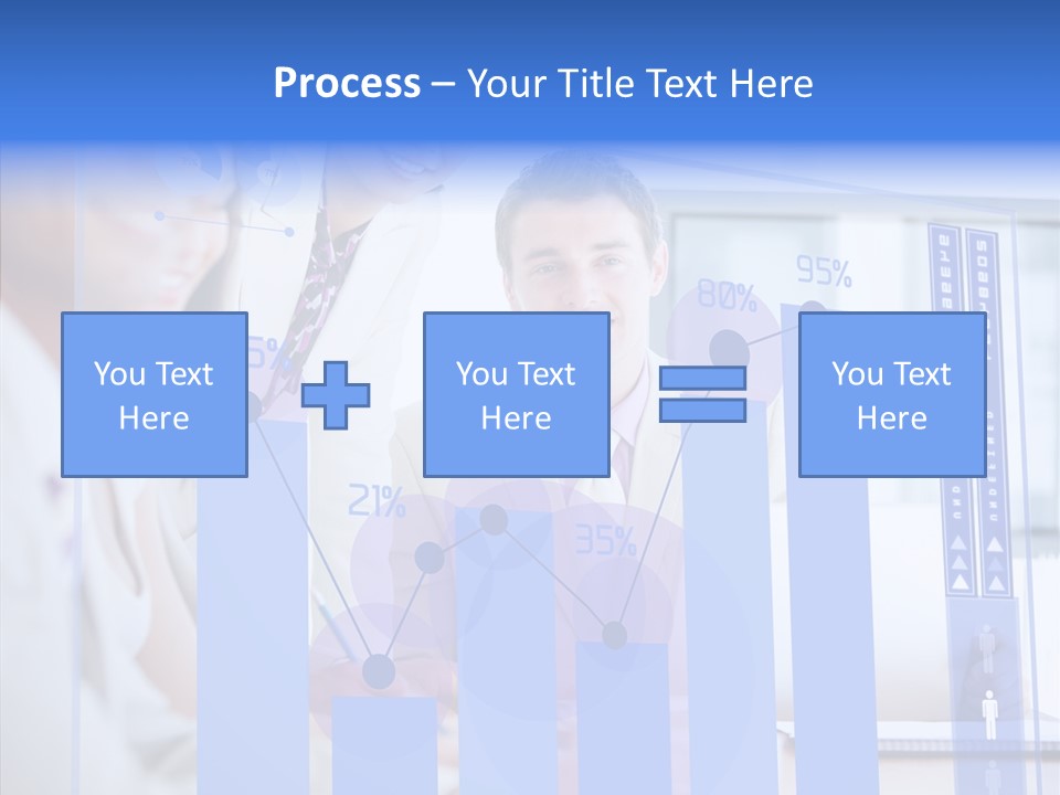 Meeting Futuristic Smiling PowerPoint Template