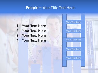 Meeting Futuristic Smiling PowerPoint Template