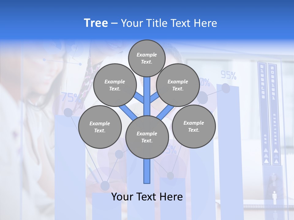 Meeting Futuristic Smiling PowerPoint Template