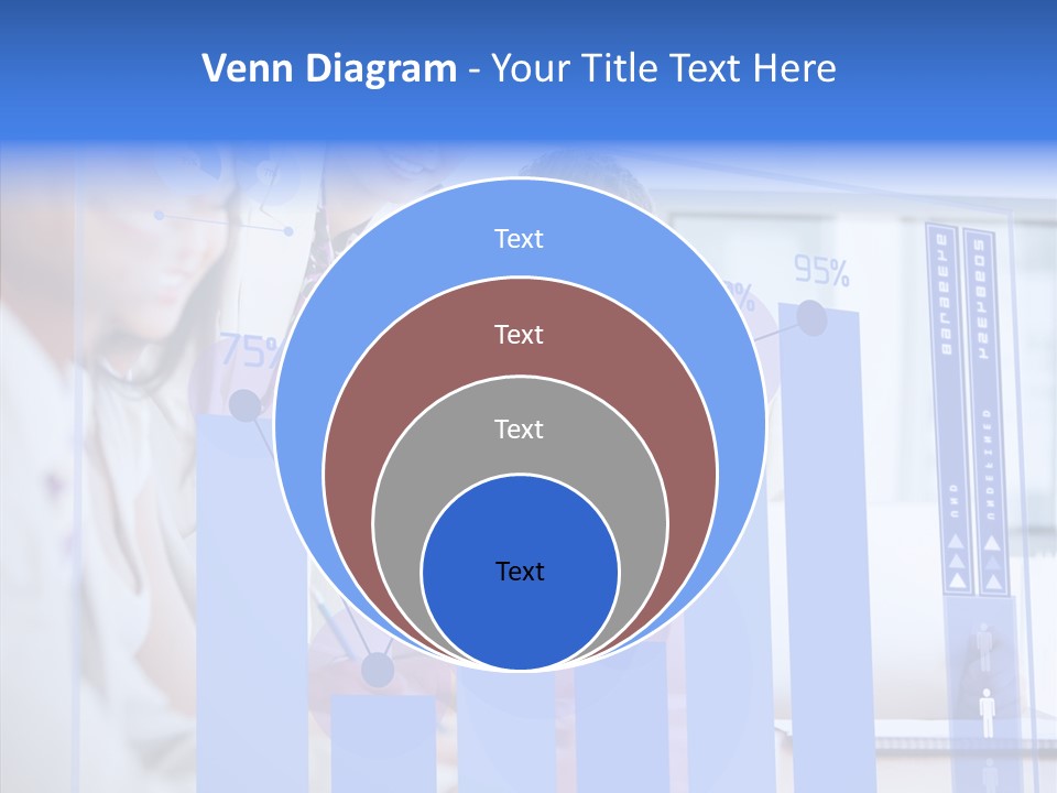 Meeting Futuristic Smiling PowerPoint Template
