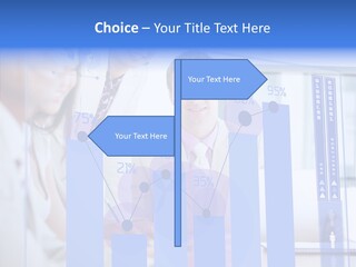 Meeting Futuristic Smiling PowerPoint Template