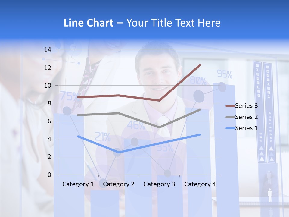 Meeting Futuristic Smiling PowerPoint Template