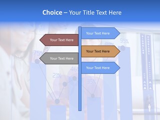 Meeting Futuristic Smiling PowerPoint Template