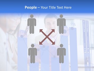 Meeting Futuristic Smiling PowerPoint Template