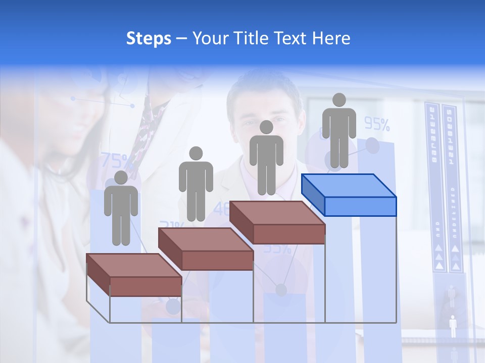 Meeting Futuristic Smiling PowerPoint Template