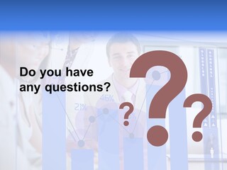 Meeting Futuristic Smiling PowerPoint Template