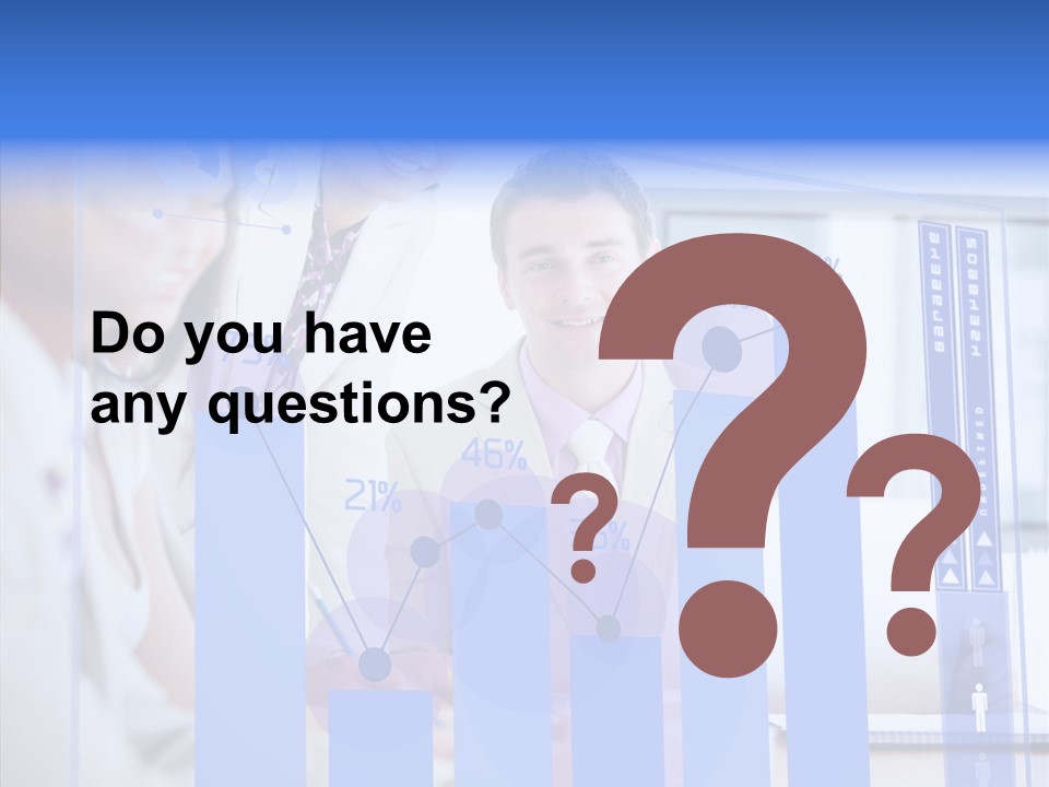 Meeting Futuristic Smiling PowerPoint Template