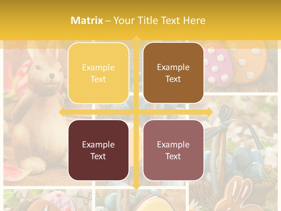 Flowers Bakery Nobody PowerPoint Template