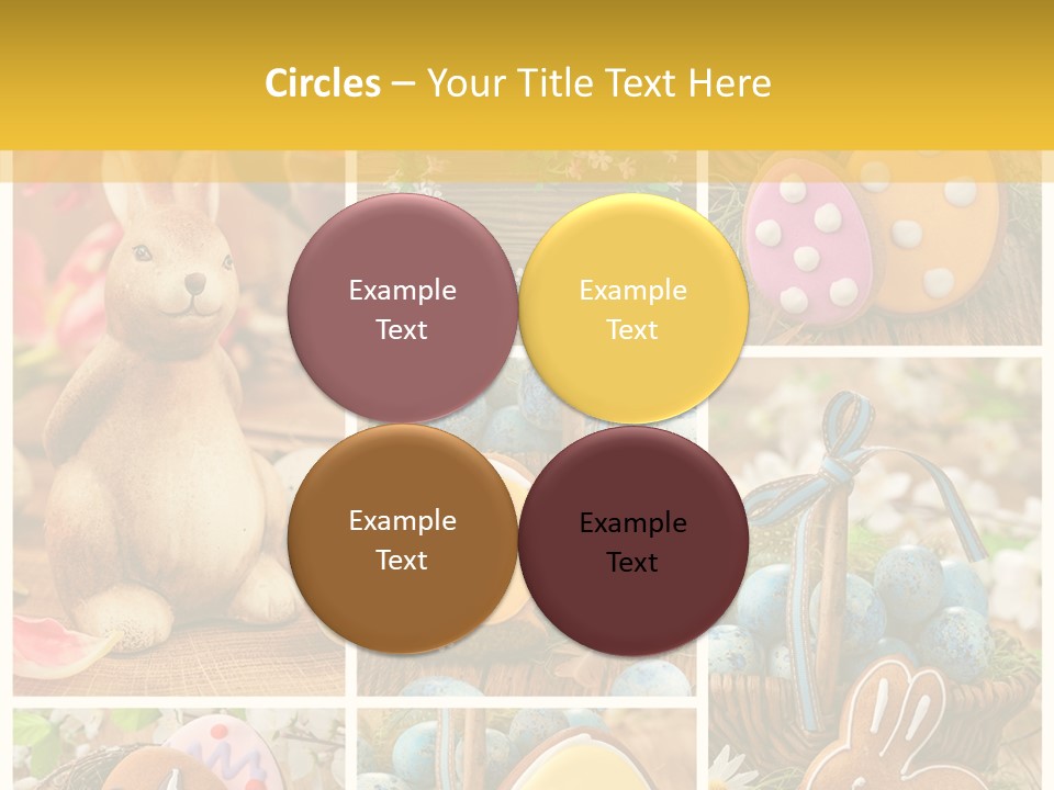 Flowers Bakery Nobody PowerPoint Template