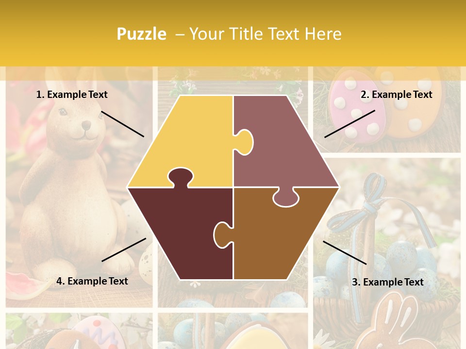 Flowers Bakery Nobody PowerPoint Template