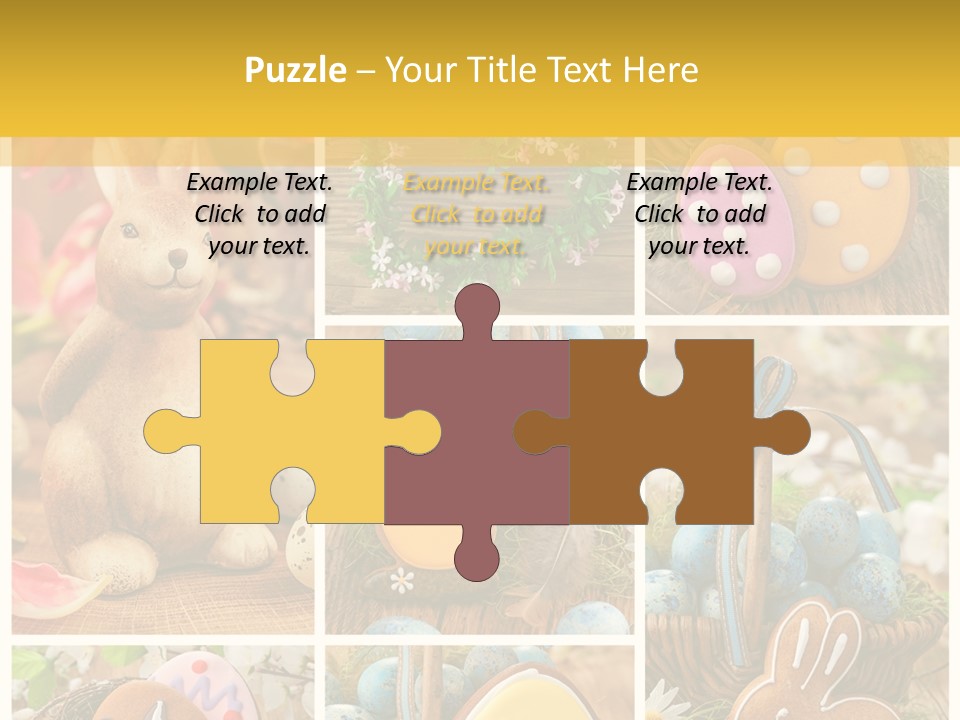 Flowers Bakery Nobody PowerPoint Template