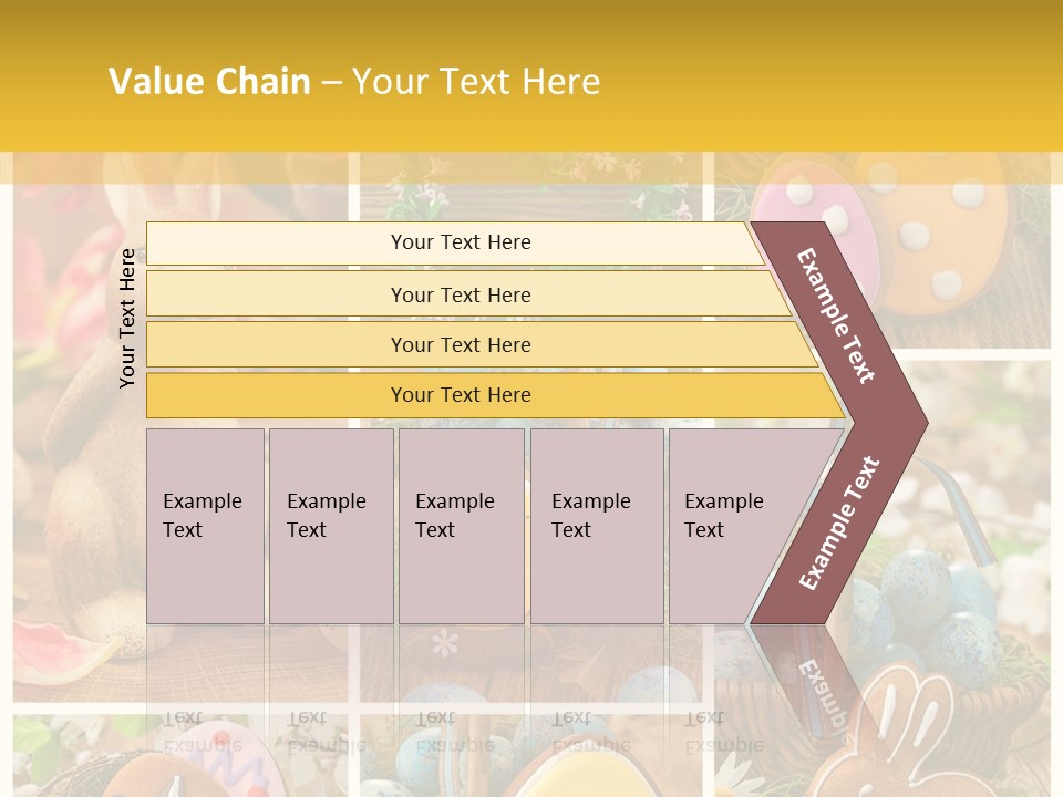 Flowers Bakery Nobody PowerPoint Template