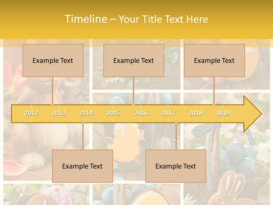 Flowers Bakery Nobody PowerPoint Template
