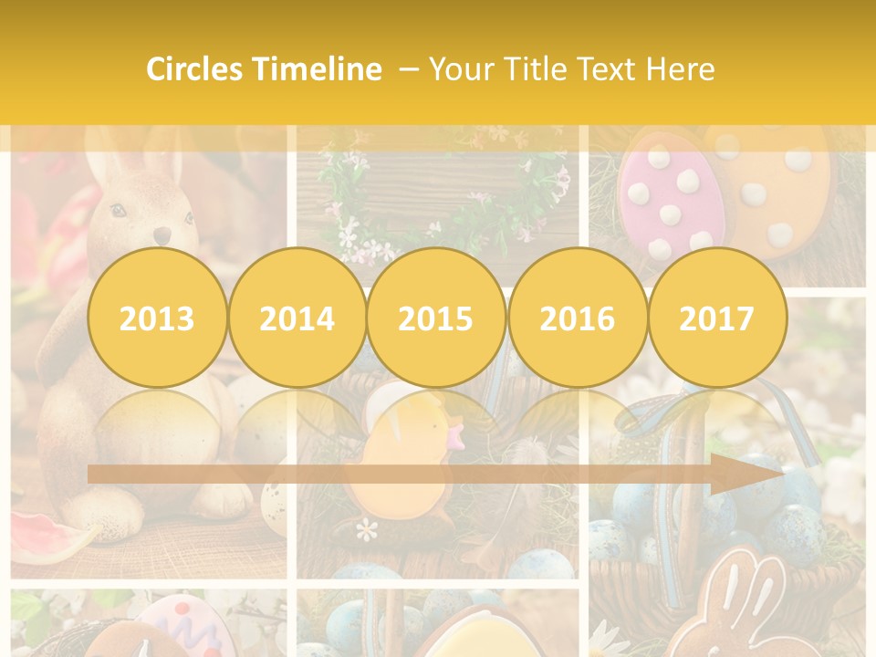 Flowers Bakery Nobody PowerPoint Template