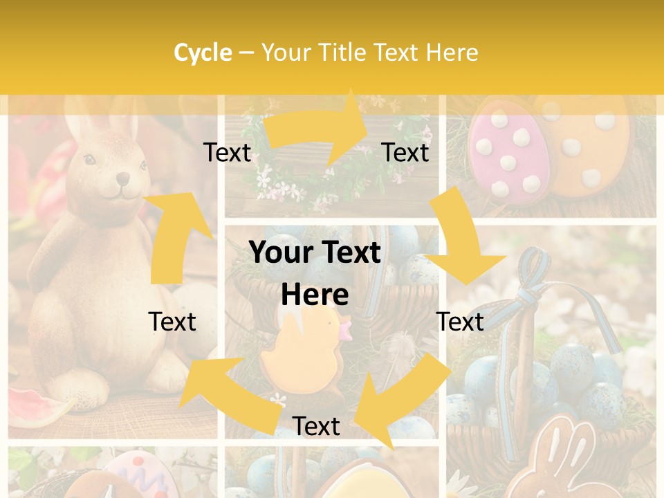 Flowers Bakery Nobody PowerPoint Template