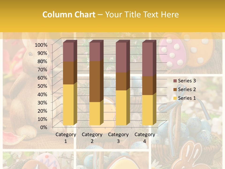 Flowers Bakery Nobody PowerPoint Template