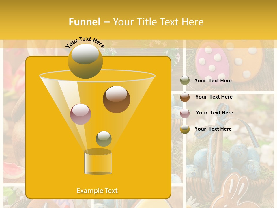 Flowers Bakery Nobody PowerPoint Template