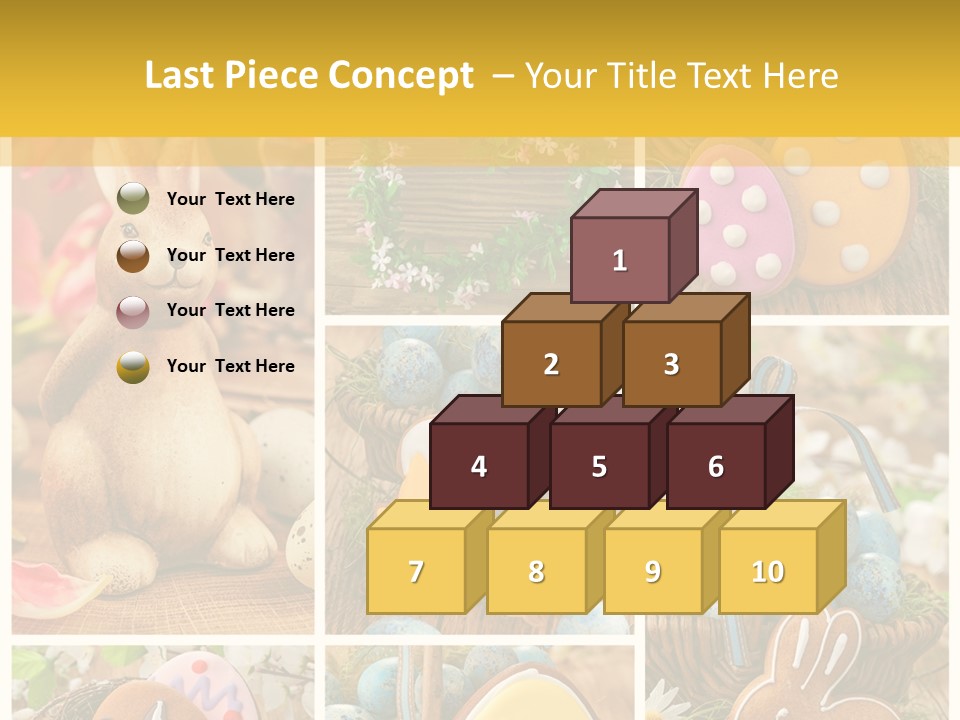 Flowers Bakery Nobody PowerPoint Template