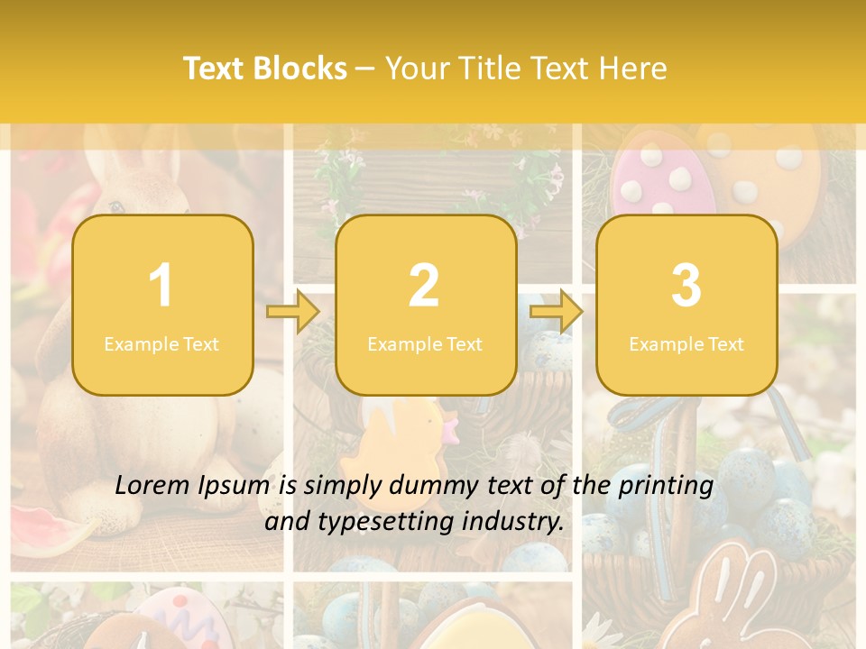 Flowers Bakery Nobody PowerPoint Template