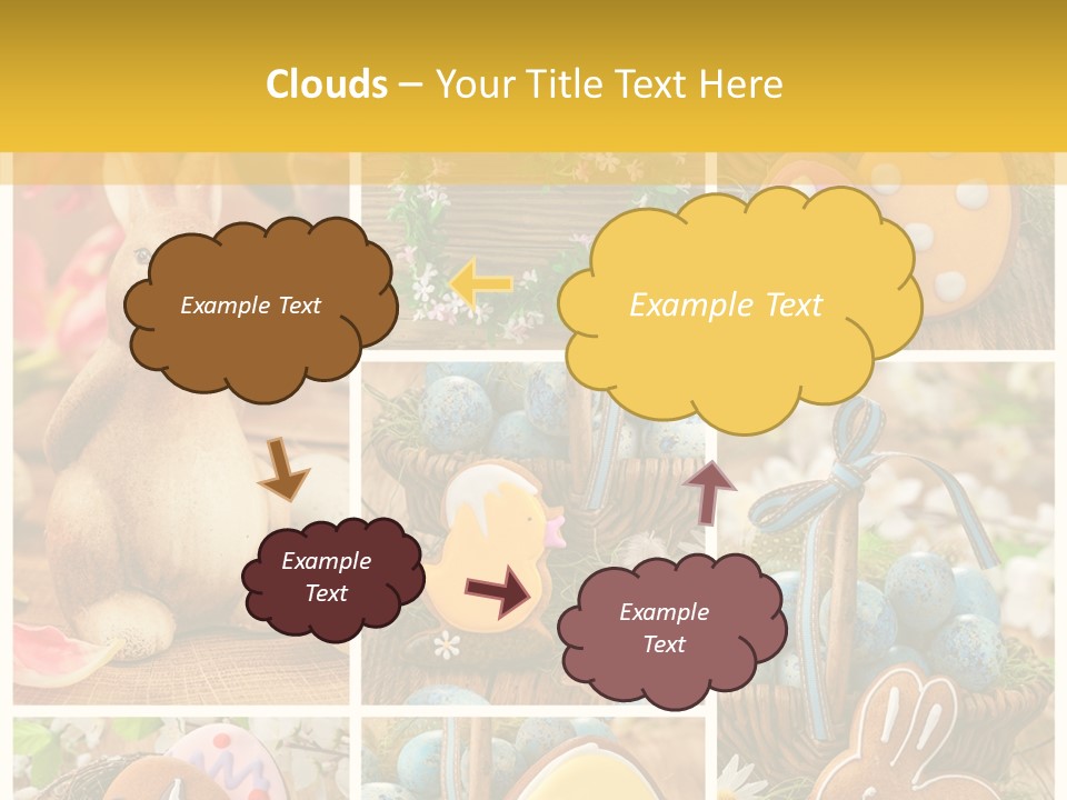 Flowers Bakery Nobody PowerPoint Template