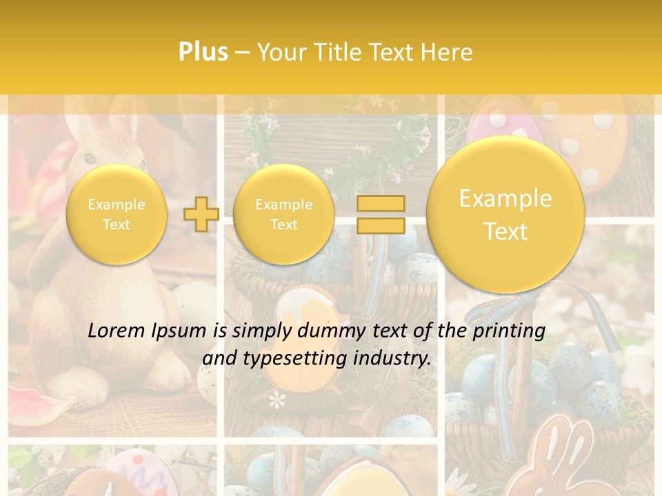 Flowers Bakery Nobody PowerPoint Template