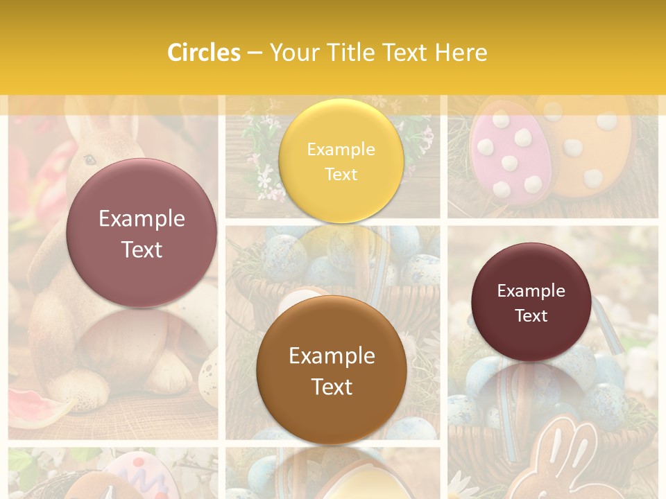 Flowers Bakery Nobody PowerPoint Template