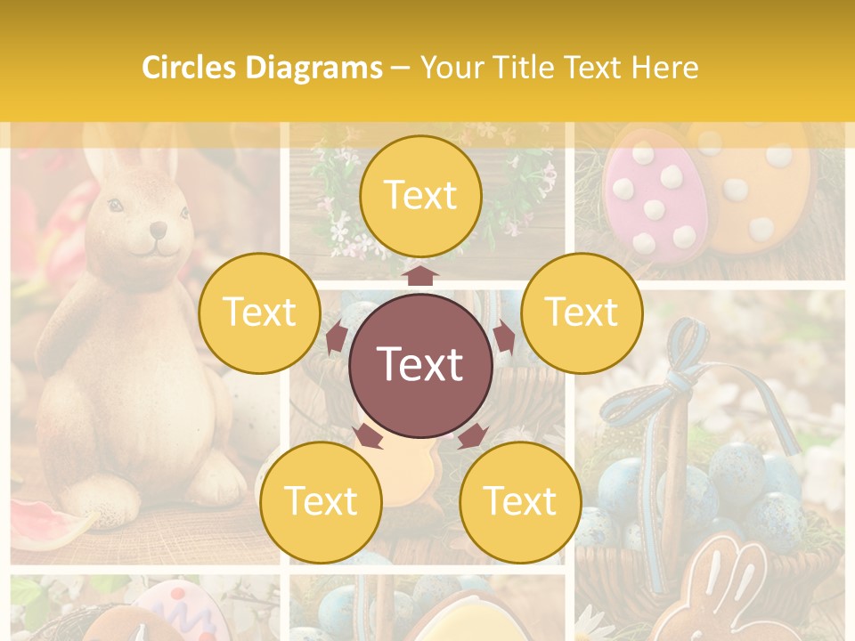 Flowers Bakery Nobody PowerPoint Template