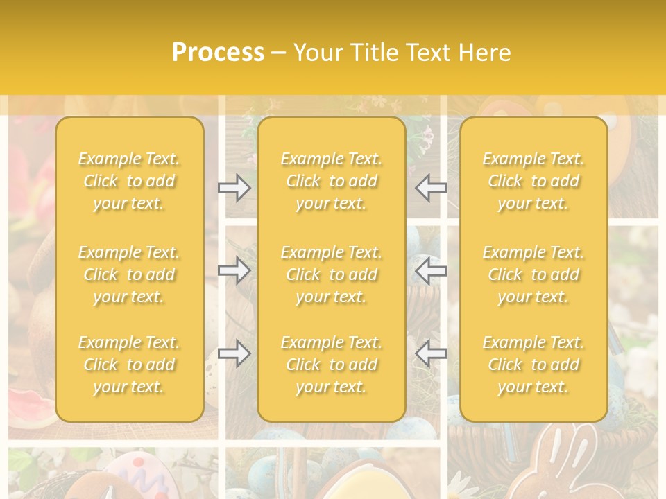 Flowers Bakery Nobody PowerPoint Template