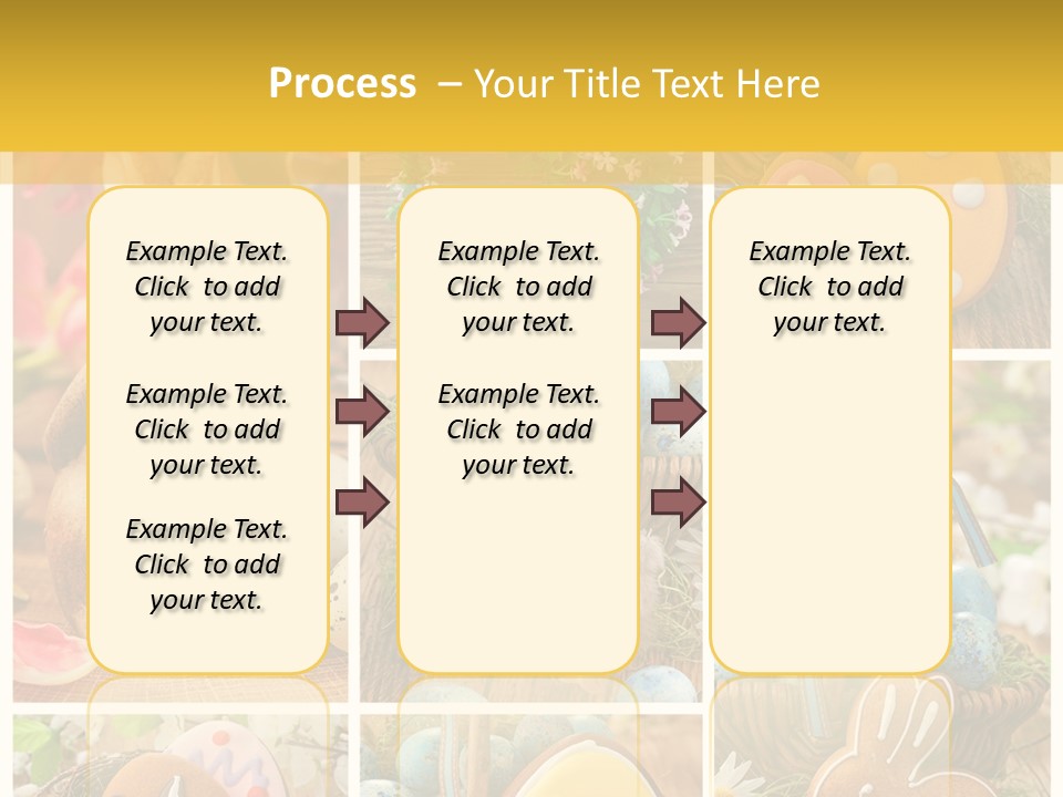 Flowers Bakery Nobody PowerPoint Template