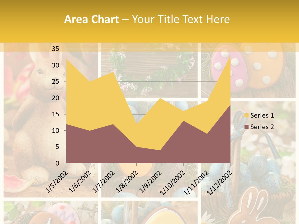Flowers Bakery Nobody PowerPoint Template