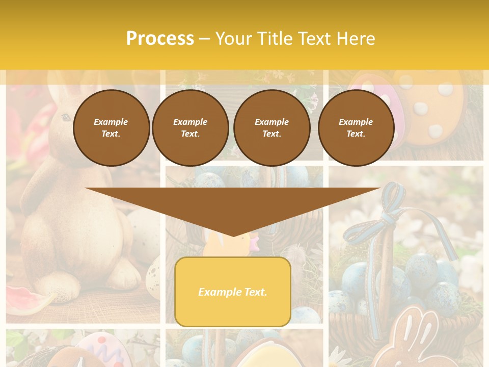 Flowers Bakery Nobody PowerPoint Template