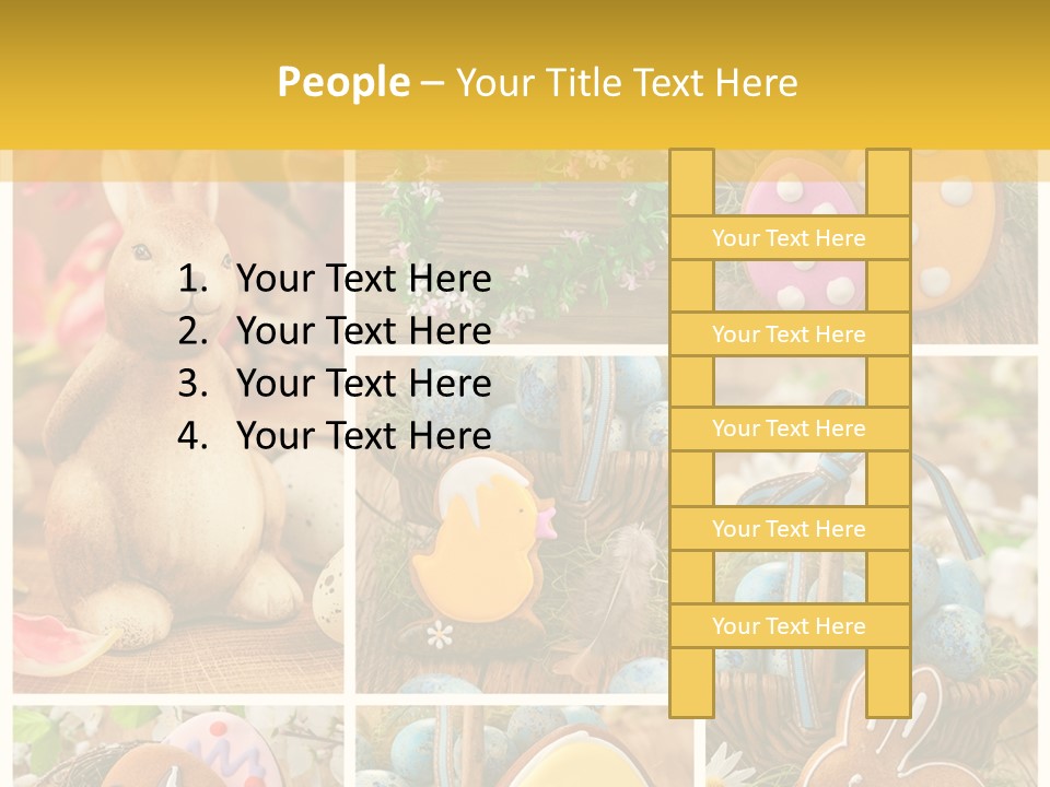 Flowers Bakery Nobody PowerPoint Template