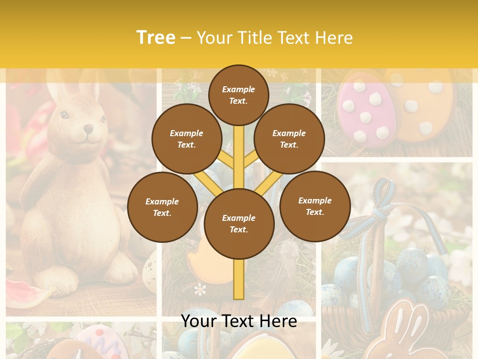 Flowers Bakery Nobody PowerPoint Template